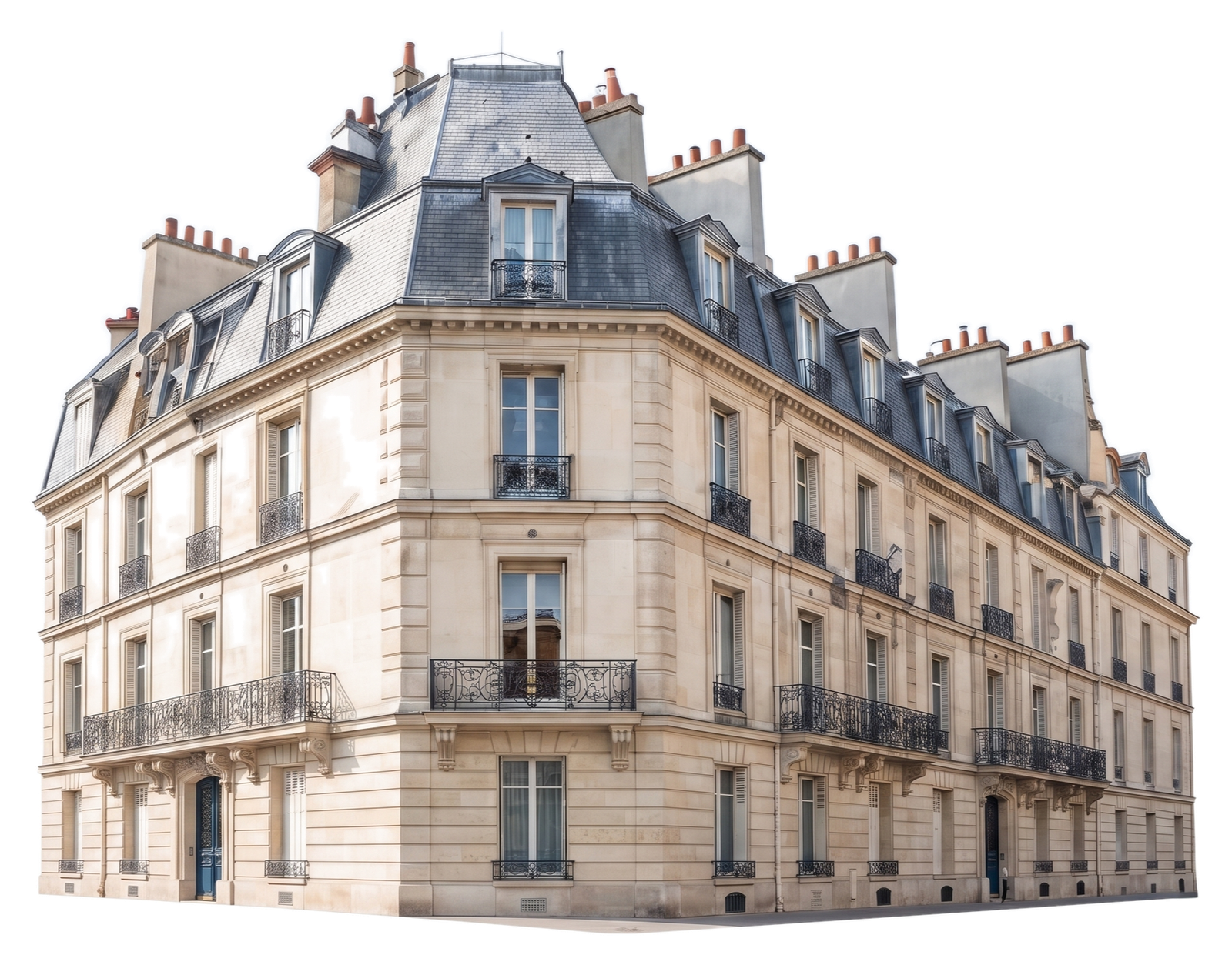 Architecture haussmannienne parisienne